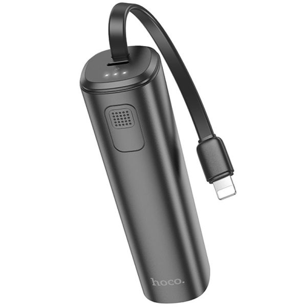 Портативний зарядний пристрій Power Bank Hoco J113 Energy-bar Lightning 5000 mAh Black - 00000067629_1