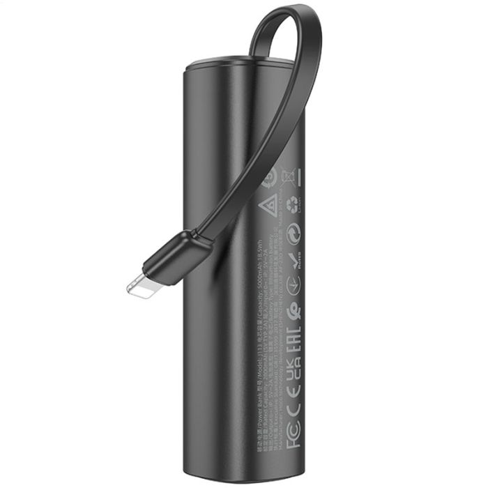 Hoco J113 Energy-bar Lightning 5000 mAh Black - 00000067629_1