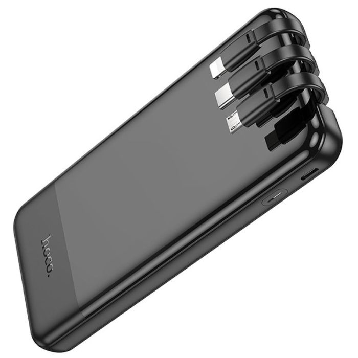 Hoco J114 Charger with cable 10 000 mAh Black - 00000067619_1
