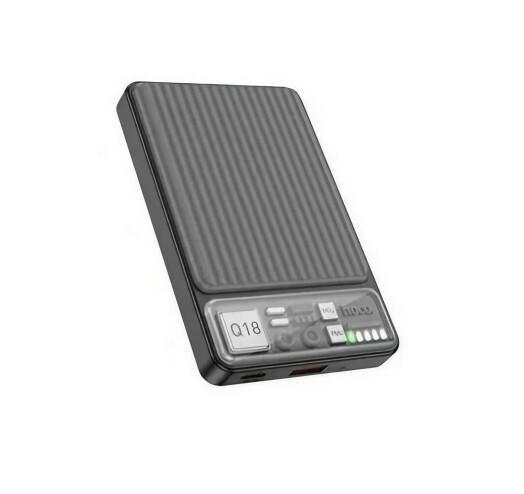 Hoco Q18 Tourer Magnetic 10000 mAh 22.5W MagSafe QC3.0 PD3.0 чорний