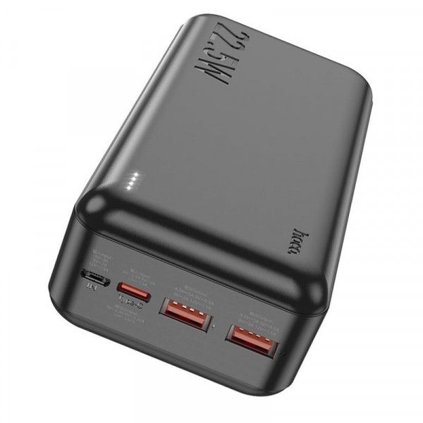 Універсальний зовнішній акумулятор Hoco J101B 22.5W 30000mAh чорний