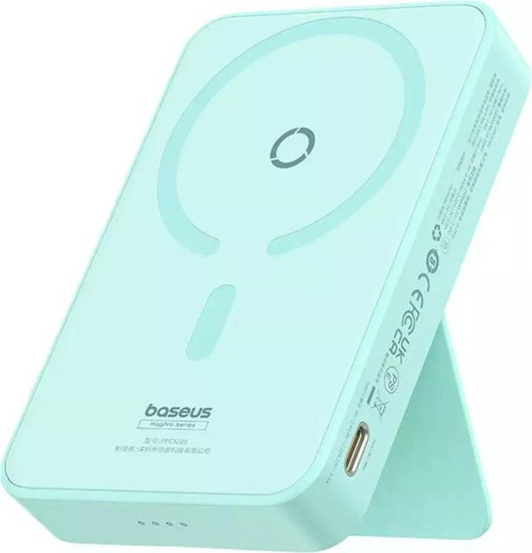 Qi 15W Baseus MagPro Magnetic Bracket 5000 mAh 20W (P10064101333-00) Blue