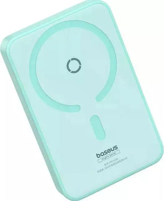 Qi 15W Baseus MagPro Magnetic Bracket 5000 mAh 20W (P10064101333-00) Blue