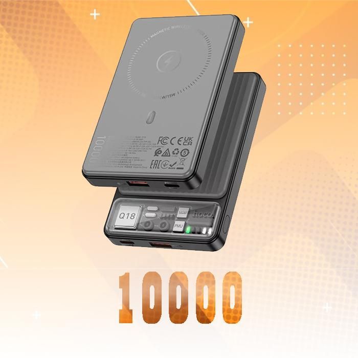 Hoco QI8 Type-C 1USB 10000 mAh QC/PD 22,5 W 3A