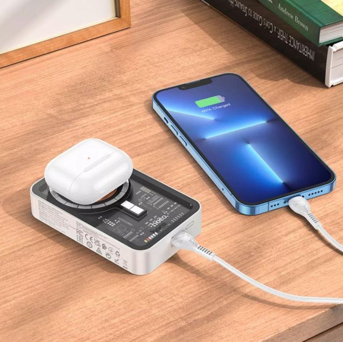 Hoco QIOA 10000 mAh PD20W з бездротовою зарядкою